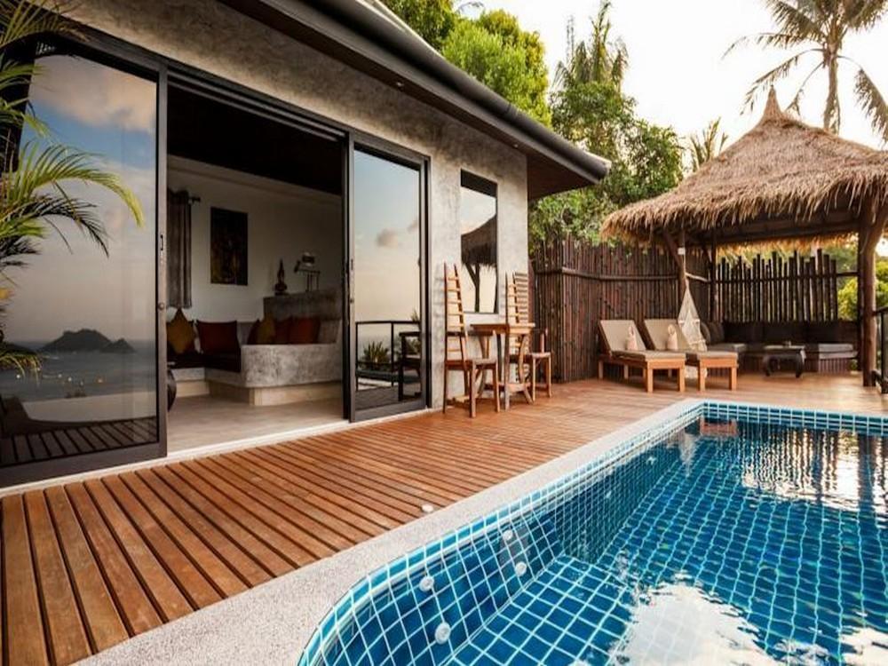 Koh Tao Heights Pool Villas Exterior foto